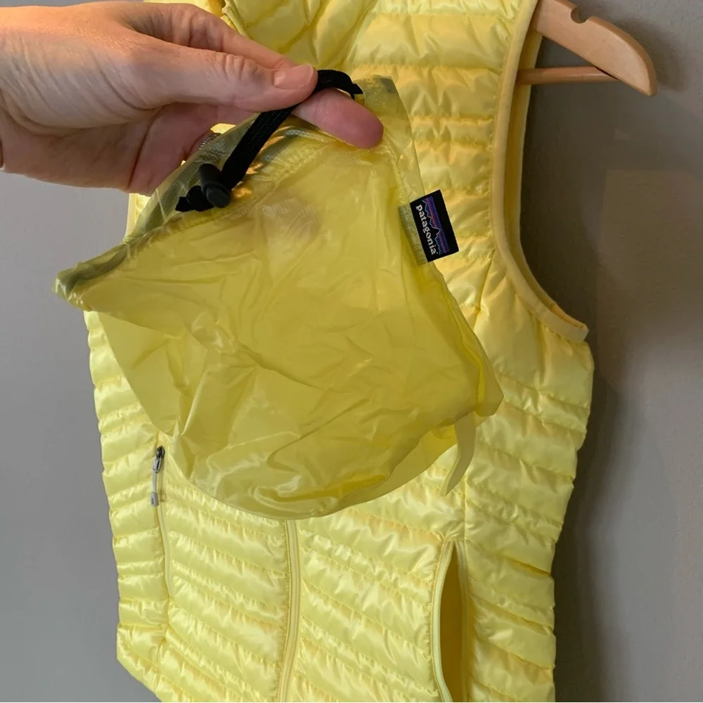Patagonia // Yellow Ultralight Down Vest - XS - Picture 6 of 11